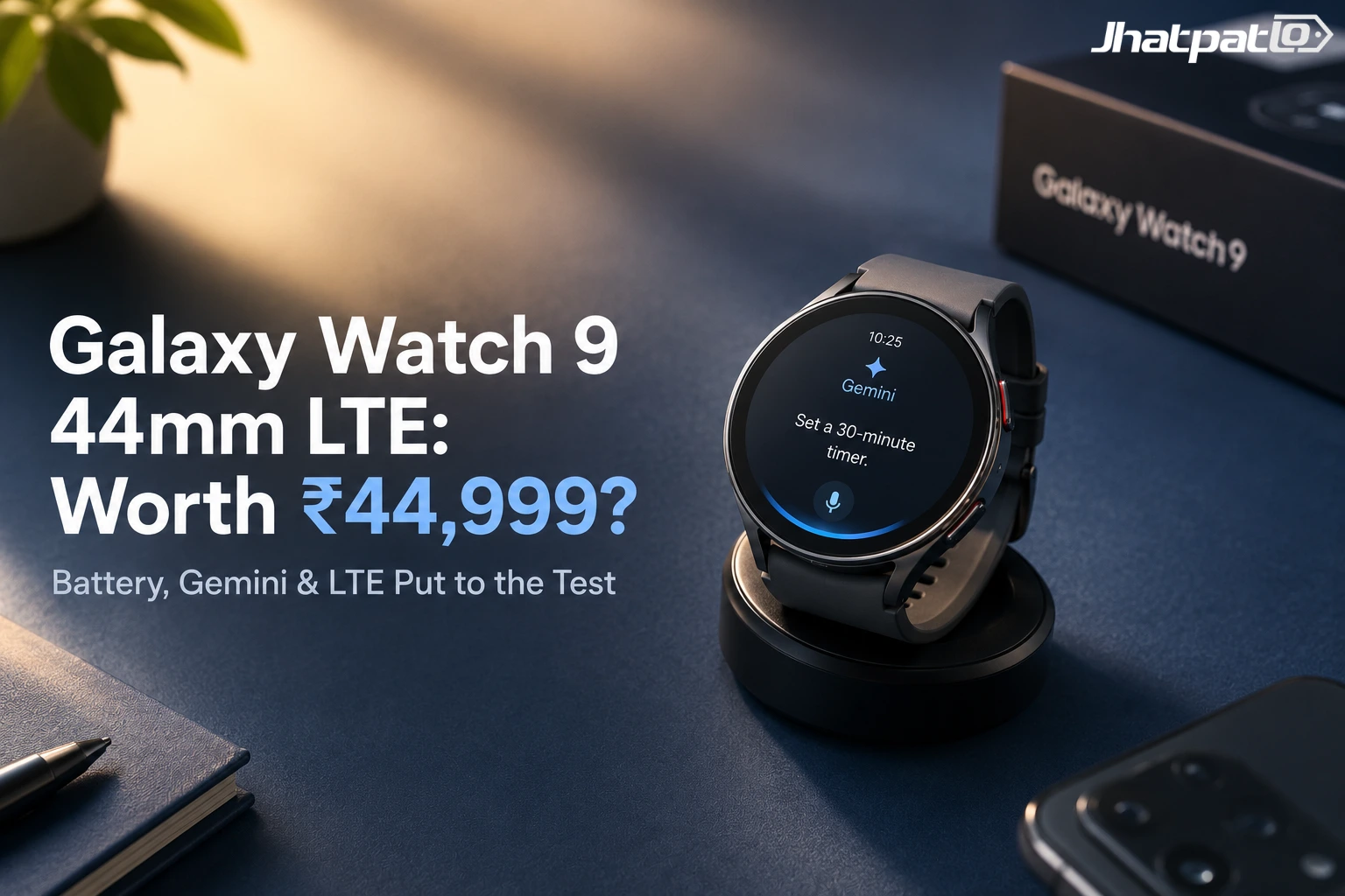  Galaxy Watch 9 review: battery life, Gemini, and whether the 44mm LTE model is worth Rs 44,999